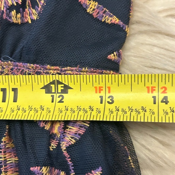 ALTAR’D STATE Boho Multicolor Embroidered Lace Maxi Dress - Picture 13 of 14